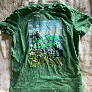 “Out Here Together” Kid’s nature graphic tee.